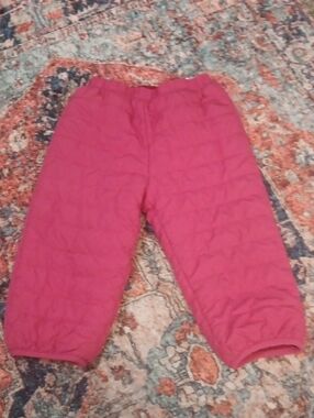 Columbia Toddler Reverible Snow Pants. Fleece Lined When Worn As "Snow" Pants
